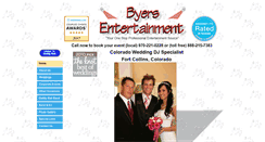 Desktop Screenshot of byersentertainment.com